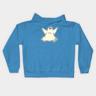 Happy Polar Bear! Kids Hoodie